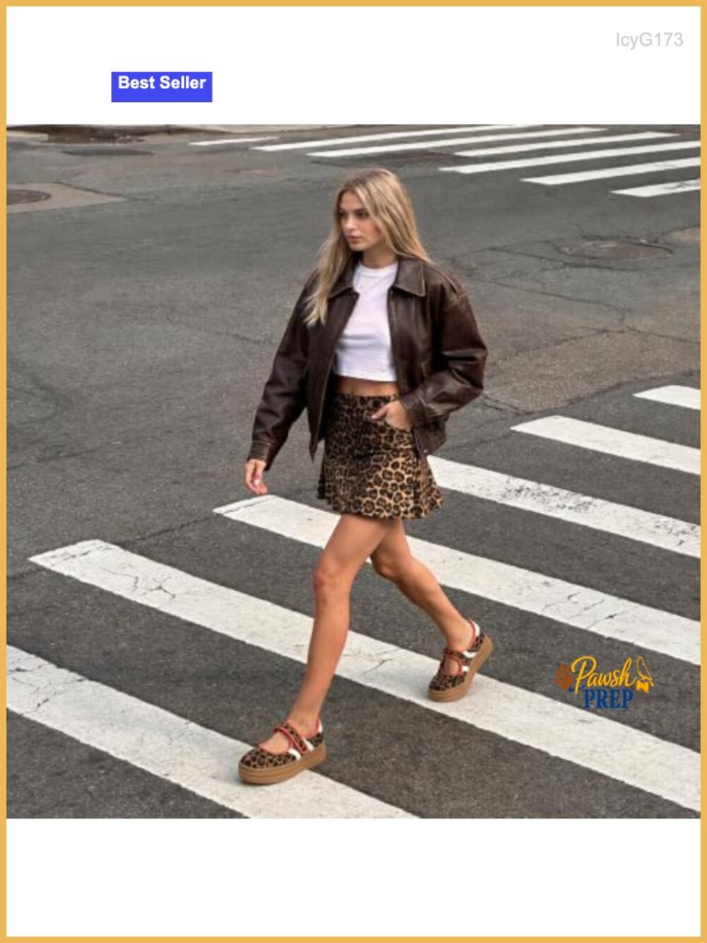 Retro Platform Mary Jane Sneakers Slip on Walking Flats with Hook and Loop - Picture 2 of 6